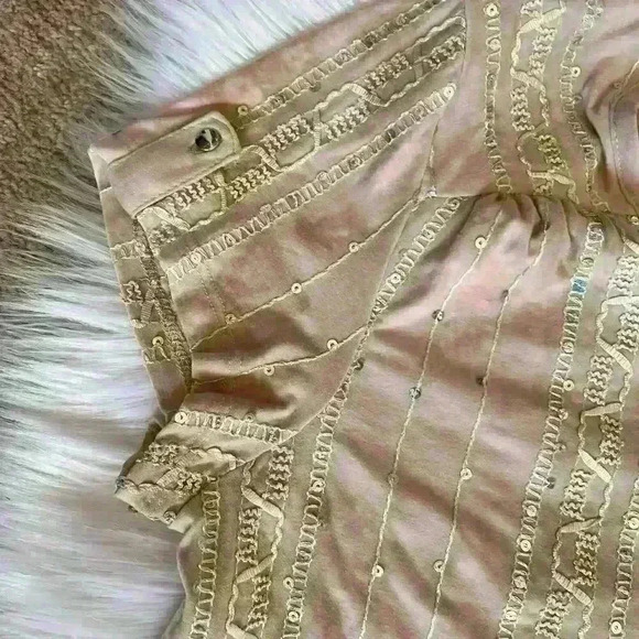 Y2K Sami & Jo Holograhic Sparkle High Low Top - Picture 6 of 8